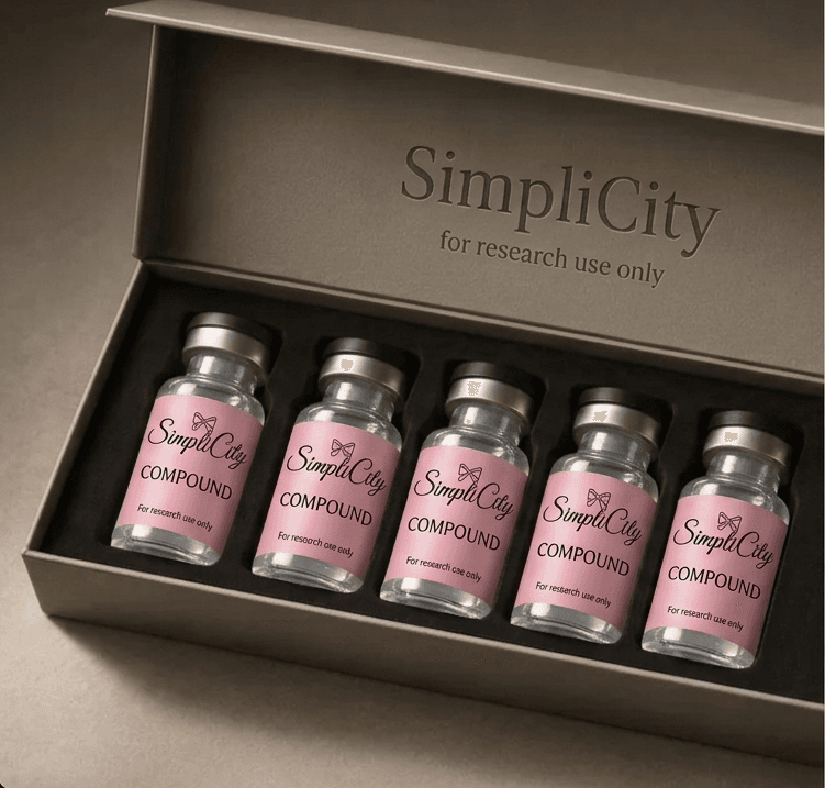 SimpliCity presentationsset med förseglade substanser